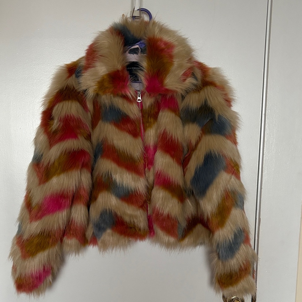 French Connection Multicolor Teddy Jacket - image 2